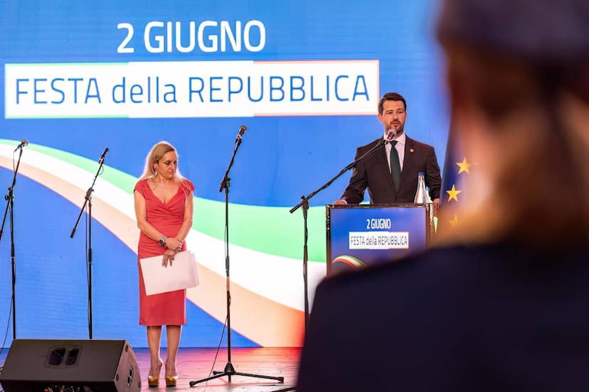 Predsjednik Milatović na svečanosti povodom dana Republike Italije