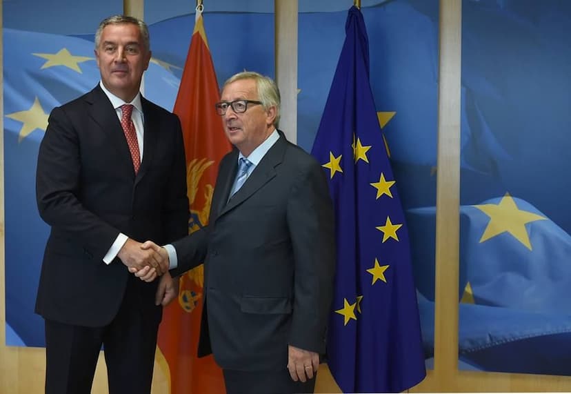 Susret Đukanović - Junker