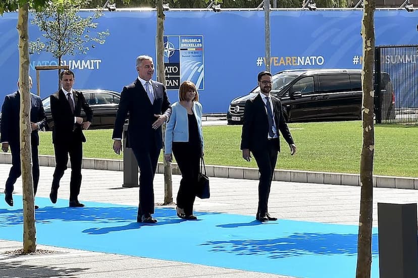 Predsjednik Đukanović stigao na Samit NATO-a u Briselu