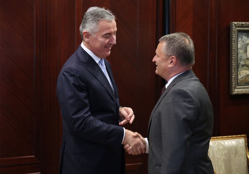 Predsjednik Đukanović primio ambasadora Rumunije Ferdinanda Nagya