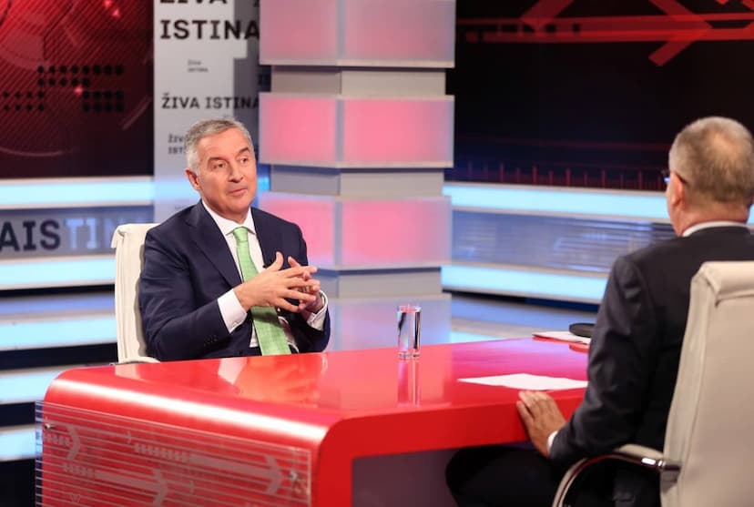 Predsjednik Đukanović gostovao u emisiji "Živa istina"