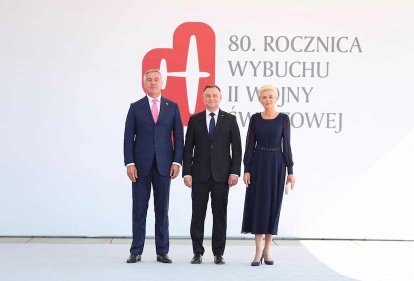 Predsjednik Đukanović prisustvovao ceremoniji obilježavanja 80. godišnjice od početka Drugog svjetskog rata