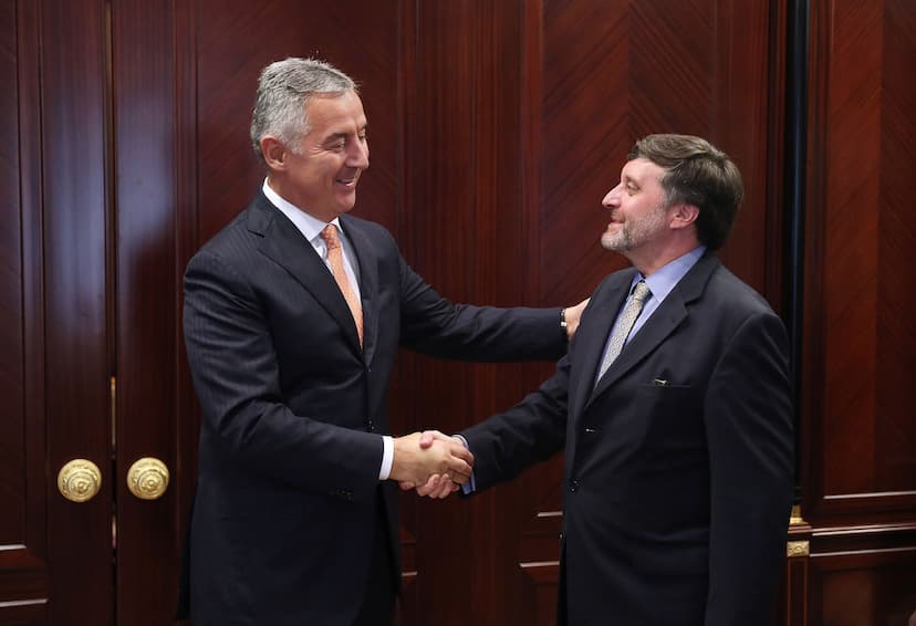 Predsjednik Đukanović primio novoimenovanog specijalnog izaslanika za Zapadni Balkan američkog Stejt dipartmenta, zamjenika pomoćnika državnog sekretara