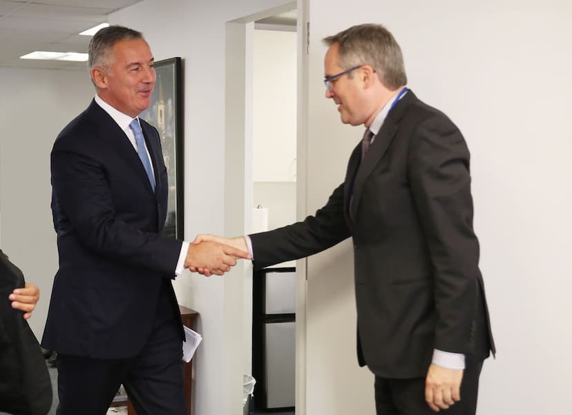 Predsjednik Đukanović sastao se sa Kunom Davidseom, izvršnim direktorom holandske konstituence u Svjetskoj banci