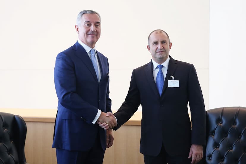 Predsjednik Đukanović sastao se danas u Njujorku sa predsjednikom Republike Bugarske Rumenom Radevim