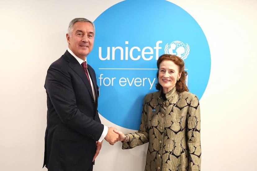 Predsjednik Đukanović sastao se sa izvršnom direktoricom UNICEF-a Henrietom Fore