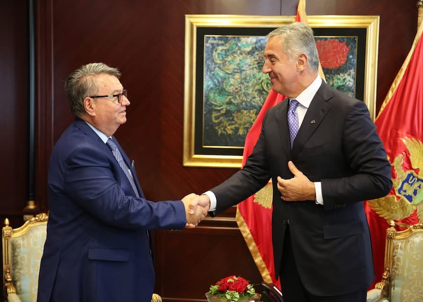 Predsjednik Đukanović dobitnik titule Počasnog člana Evropske fondacije „Mihai Eminescu“