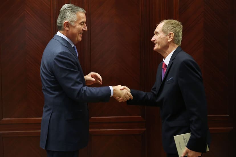 Predsjednik Đukanović primio je u oproštajnu posjetu ambasadora Republike Srbije u Crnoj Gori Zorana Bingulca