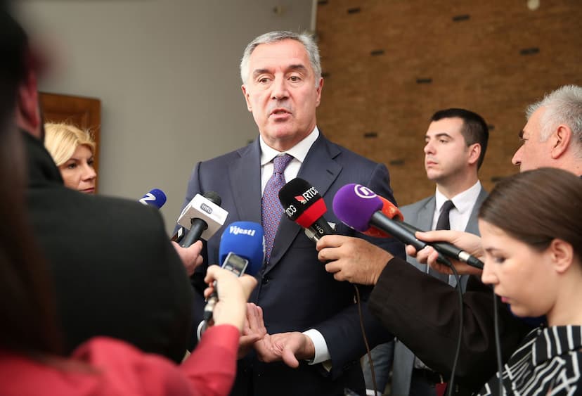  Predsjednik Đukanović odgovarao na pitanja novinara
