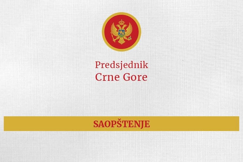 Predsjednik Đukanović uputio čestitku izabranom predsjedniku Republike Hrvatske Zoranu Milanoviću