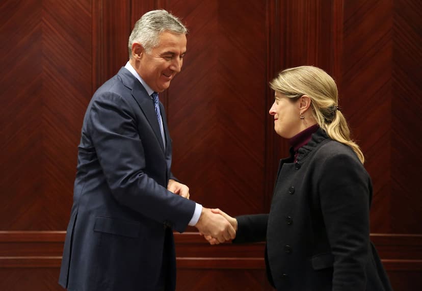 Predsjednik Đukanović primio ambasadorku UK u Crnoj Gori Alison Kemp