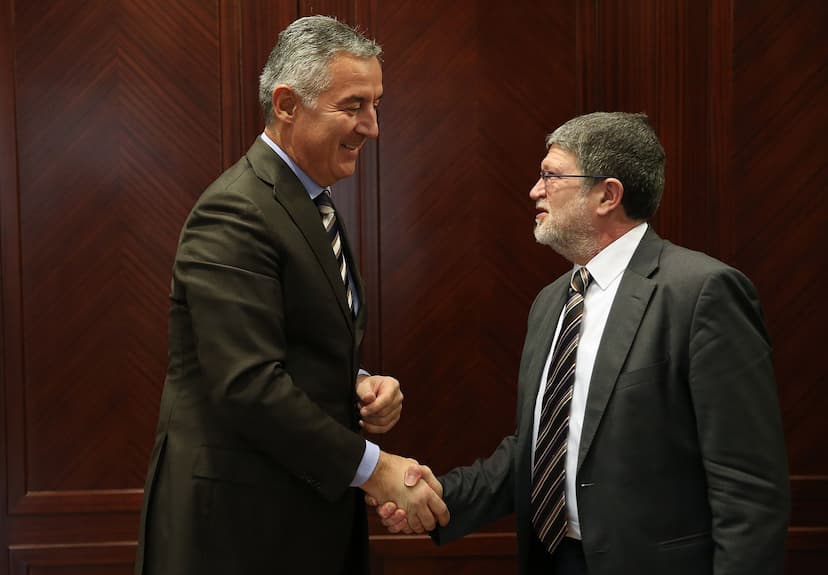 Predsjednik Đukanović primio stalnog izvjestioca Evropskog parlamenta za Crnu Goru Tonina Piculu 