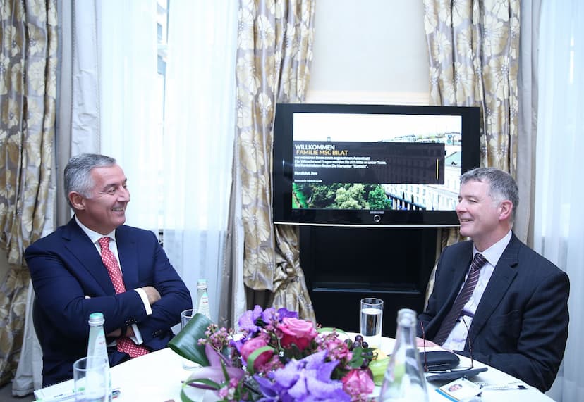 Predsjednik Đukanović sastao se sa Generalnim direktorom za politička pitanja u FCO Ričardom Murom