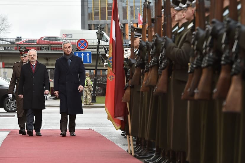 Predsjednik Crne Gore Milo Đukanović započeo zvaničnu posjetu Letoniji