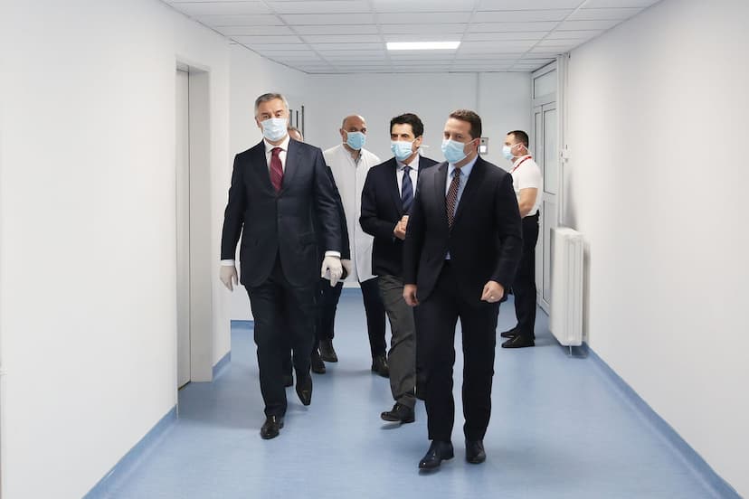 Predsjednik Crne Gore Milo Đukanović obišao Klinički centar Crne Gore 