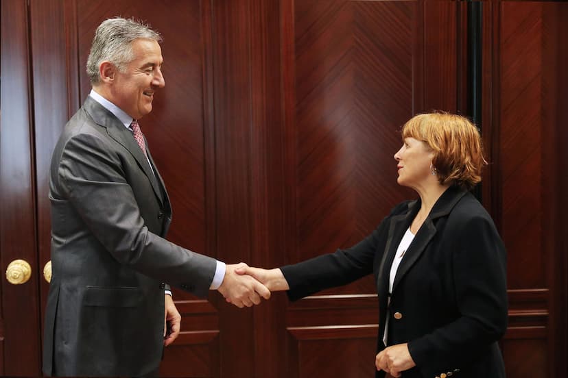 Predsjednik Đukanović primio novoimenovanu ambasadorku Crne Gore u Ukrajini Dragicu Ponorac  
