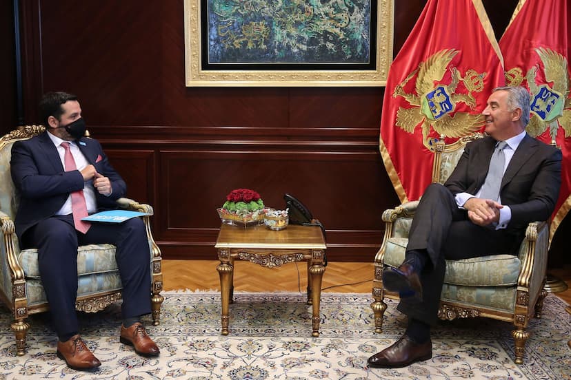 Predsjednik Đukanović primio Huana Santandera, novoimenovanog šefa predstavništva UNICEF-a u Crnoj Gori 