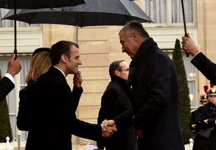 Predsjedniku Đukanoviću čestitku povodom 13. jula - Dana državnosti uputio predsjednik Republike Francuske Emanuel Makron 