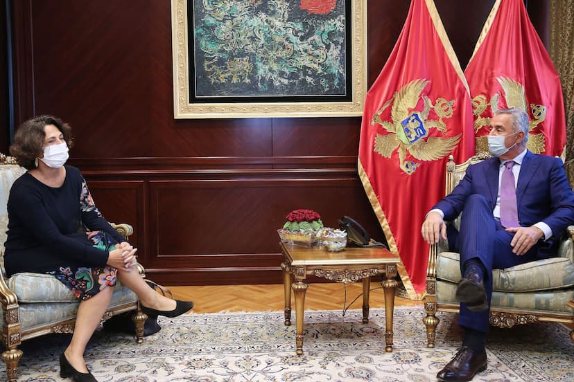 Predsjednik Đukanović primio je u oproštajnu posjetu ambasadorku Izraela u Crnoj Gori Alonu Fišer Kam