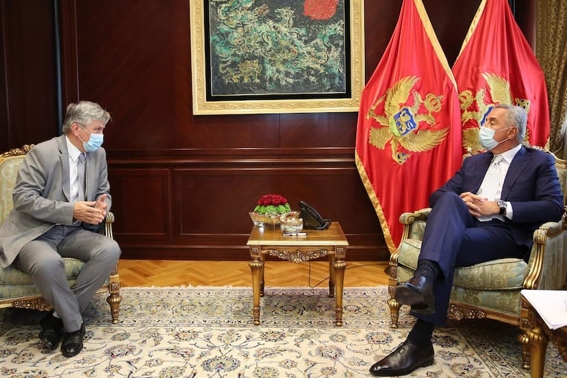 Predsjednik Đukanović primio novoimenovanog ambasadora Crne Gore u Ruskoj Federaciji Milorada Šćepanovića