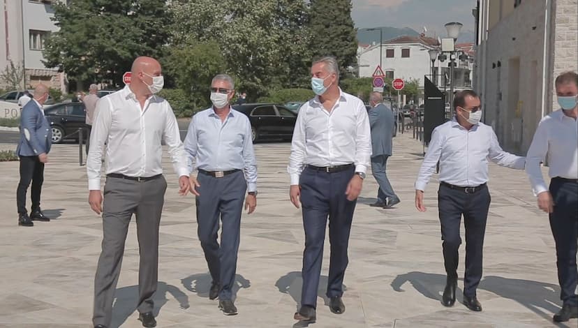 Predsjednik Crne Gore Milo Đukanović posjetio Portonovi