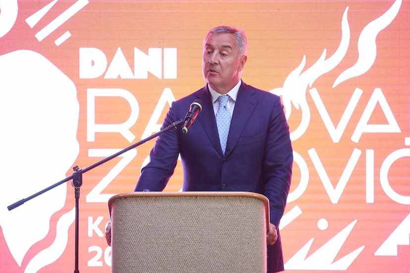 Govor predsjednika Đukanovića na otvaranju festivala "Dani Radovana Zogovića"