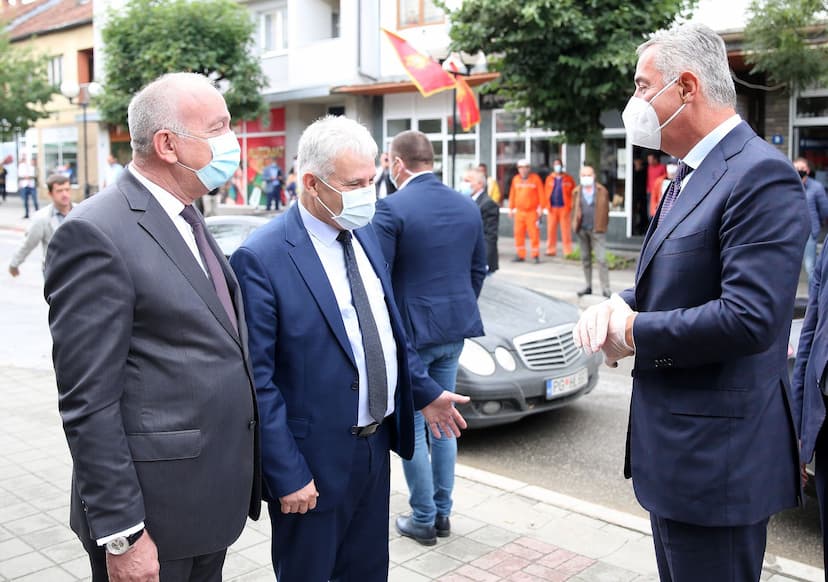 Predsjednik Đukanović boravi u posjeti Opštini Rožaje 