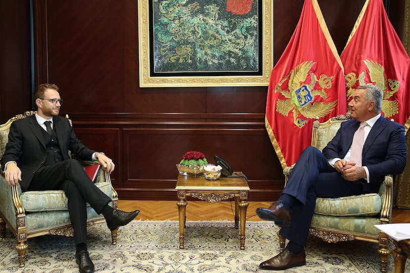 Predsjednik Đukanović primio šefa posmatračke misije ENEMO Đanluku Pasarelija