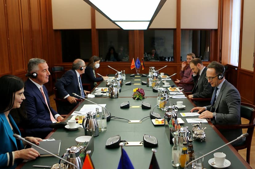 Predsjednik Crne Gore Milo Đukanović razgovarao sa ministrom vanjskih poslova SR Njemačke Hajkom Masom