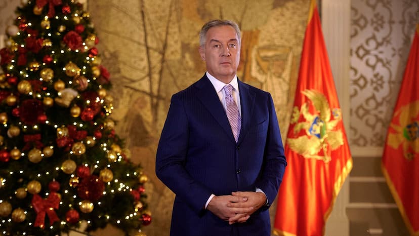 Predsjednik Crne Gore Milo Đukanović čestitao Novu godinu građanima Crne Gore