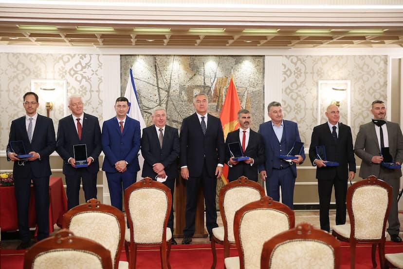 Predsjednik Đukanović prisustvovao svečanoj dodjeli nagrada Privredne komore Crne Gore