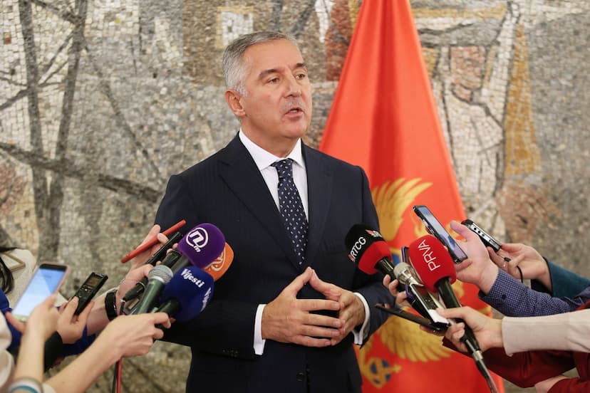 Predsjednik Crne Gore Milo Đukanović odgovarao na novinarska pitanja