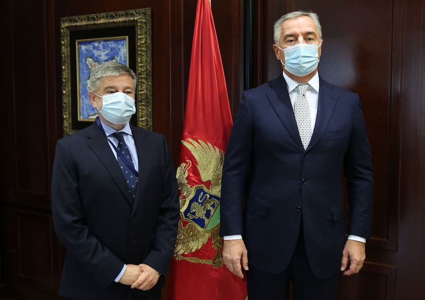 Predsjednik Đukanović primio ambasadora Republike Kosova u Crnoj Gori Iljbera Hisu