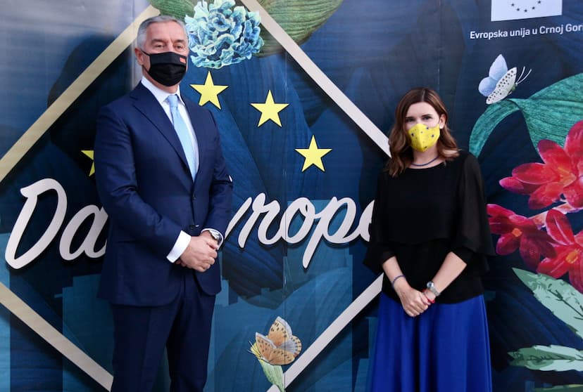 Predsjednik Crne Gore Milo Đukanović prisustvovao prijemu u čast Dana Evrope