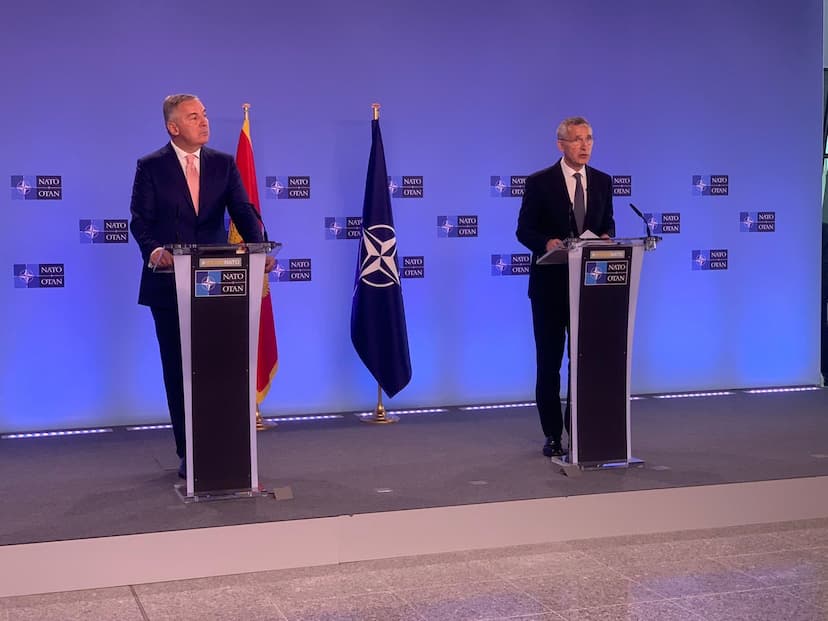 Predsjednik Crne Gore Milo Đukanović odgovarao na novinarska pitanja