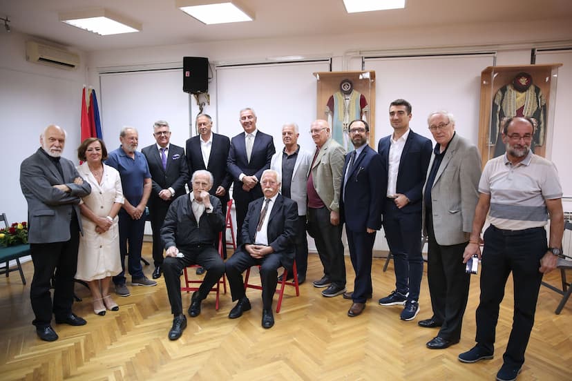 Predsjednik Đukanović posjetio je u Zagrebu Nacionalnu zajednicu Crnogoraca Hrvatske