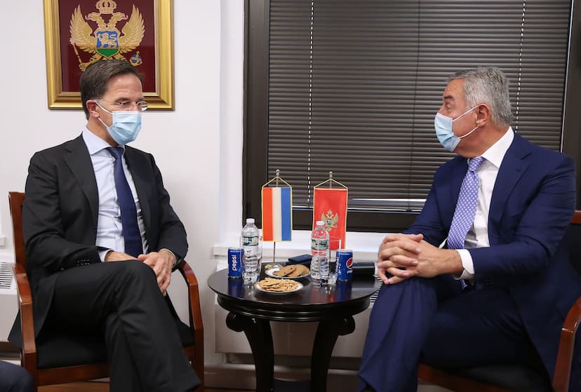 Predsjednik Đukanović sastao se u Njujorku sa predsjednikom Vlade Holandije Markom Ruteom