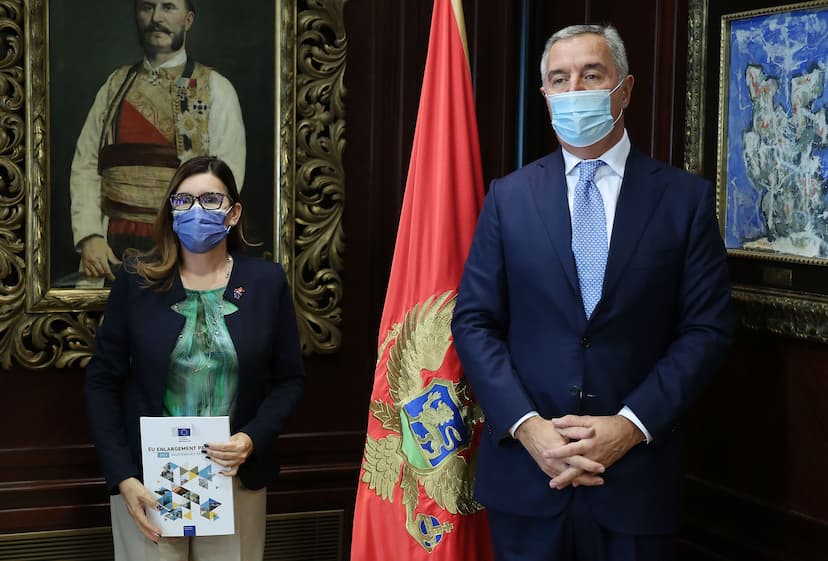 Predsjednik Đukanović primio je šeficu Delegacije EU u Crnoj Gori ambasadorku Oanu Kristinu Popu