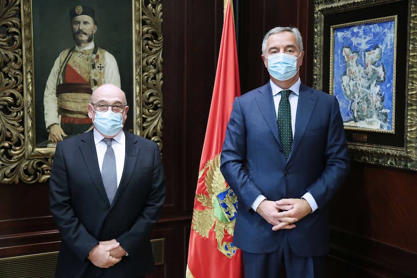 Predsjednik Đukanović primio Stjuarta Piča, specijalnog izaslanika premijera UK za Zapadni Balkan