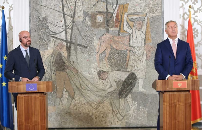 Izjave predsjednika Crne Gore Mila Đukanovića i predsjednika Evropskog savjeta Šarla Mišela