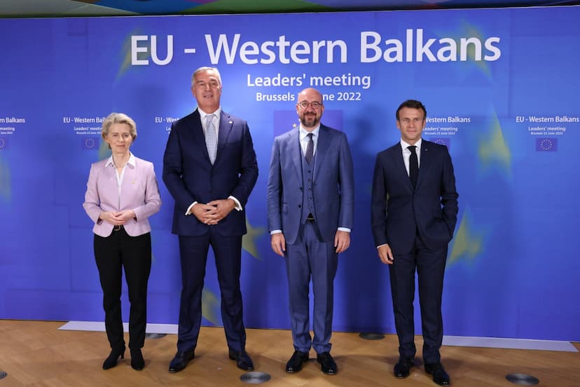 Predsjednik Crne Gore Milo Đukanović na Sastanku lidera EU i Zapadnog Balkana