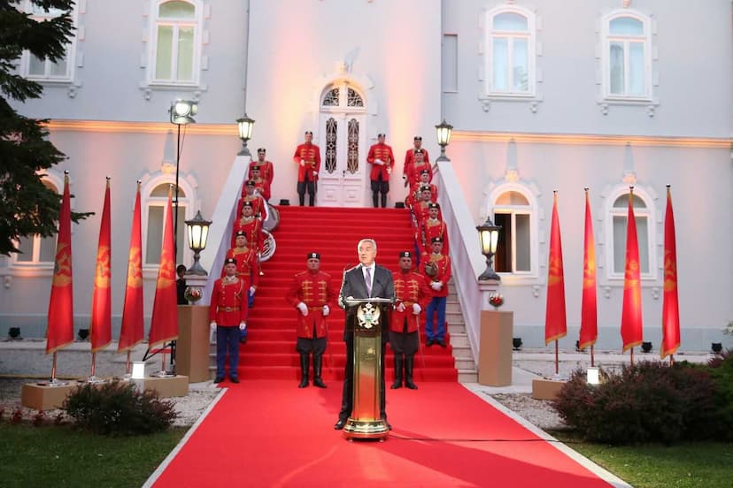 Govor predsjednika Crne Gore Mila Đukanovića na prijemu povodom 13. jula - Dana državnosti Crne Gore