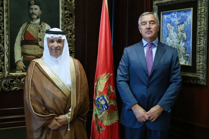 Predsjednik Đukanović primio ambasadora Kraljevine Saudijske Arabije u Crnoj Gori Faisal Ghazi Hifzija