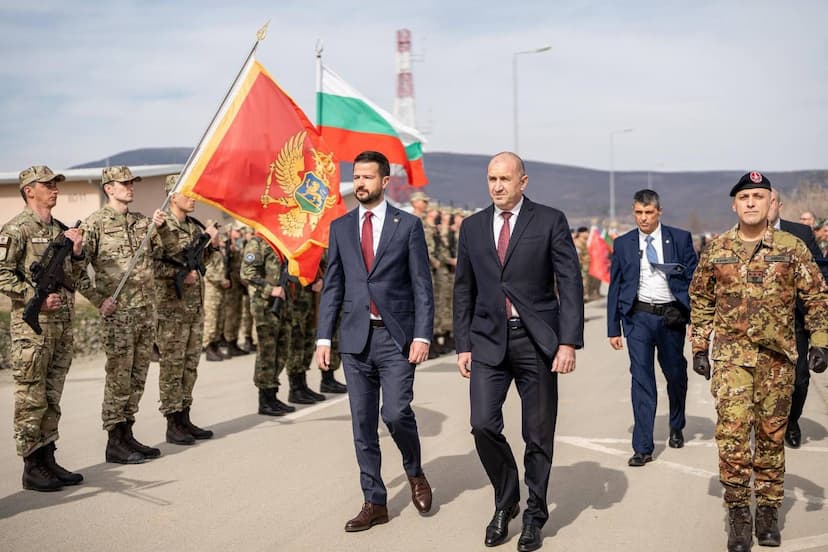 Milatović posjetio crnogorske vojnike u Bugarskoj: Crna Gora može biti ponosna na vas! 