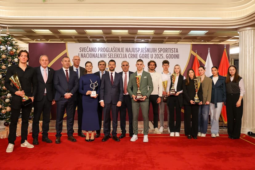 Milatović najboljim sportistima 2025: „Vi ste snaga koja nas ujedinjuje“
