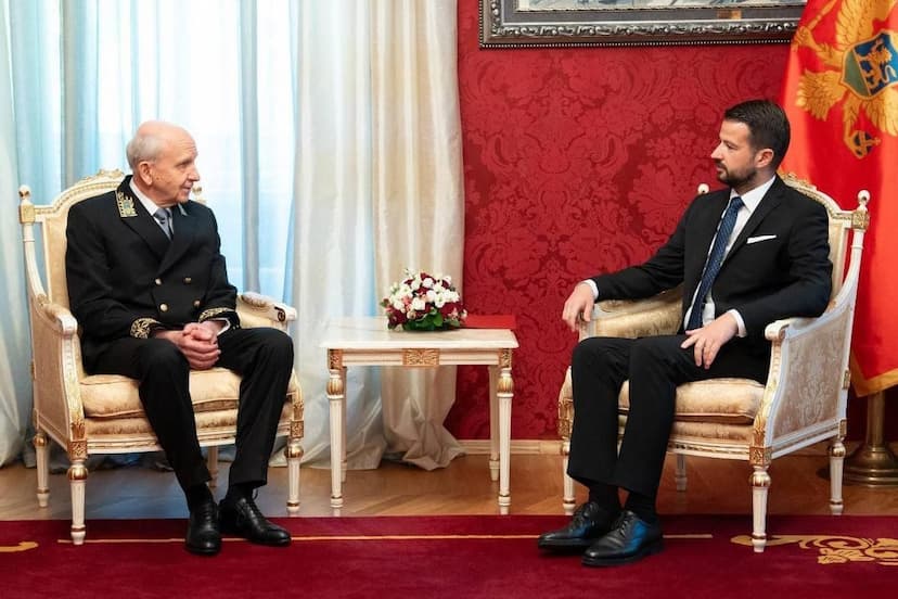 Predsjednik Milatović primio akreditivna pisma ambasadora Ruske Federacije  