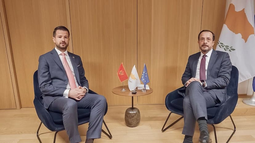 Hristodulidis Milatoviću: Kipar će dati vjetar u leđa evropskom putu Crne Gore