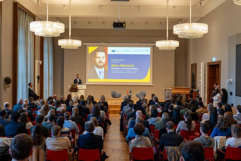 Milatović na Humboldt univerzitetu: Proširenje odlučuje stabilnost kontinenta, Crna Gora spremna za završnicu