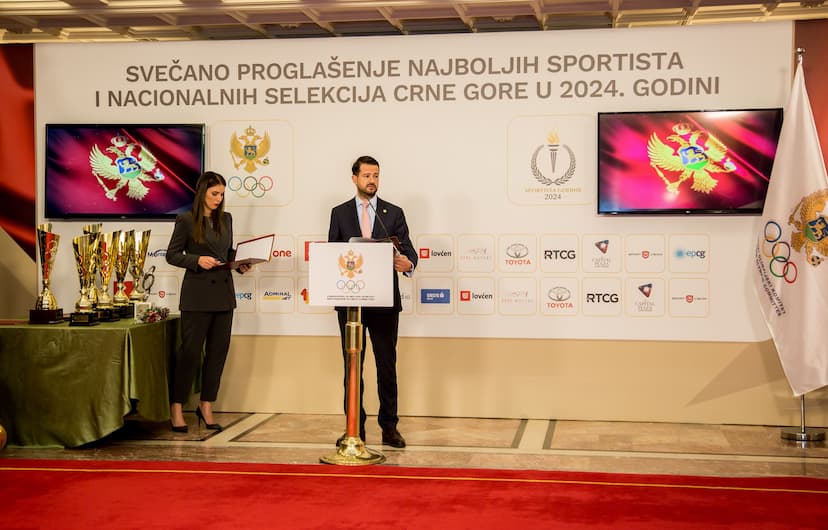 Predsjednik Milatović na svečanosti COK-a: Crnogorski sportisti naši najbolji ambasadori u svijetu