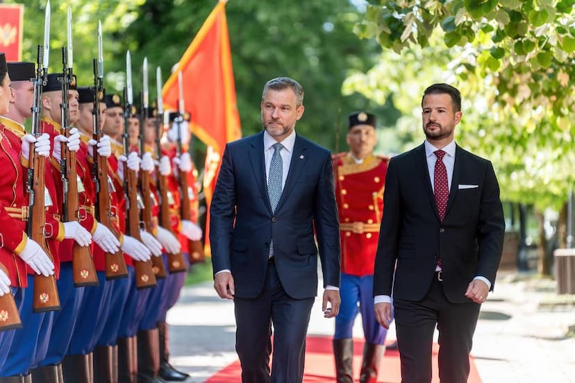 Predsjednik Republike Slovačke Peter Pelegrini u zvaničnoj posjeti Crnoj Gori